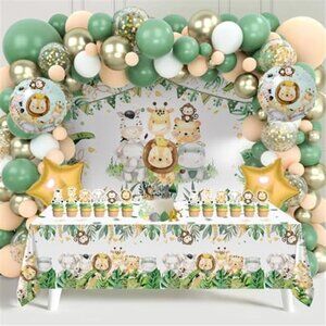 Sage Green Baby Shower Decorations Balloon Arch Garland Gender Reveal Party Kit